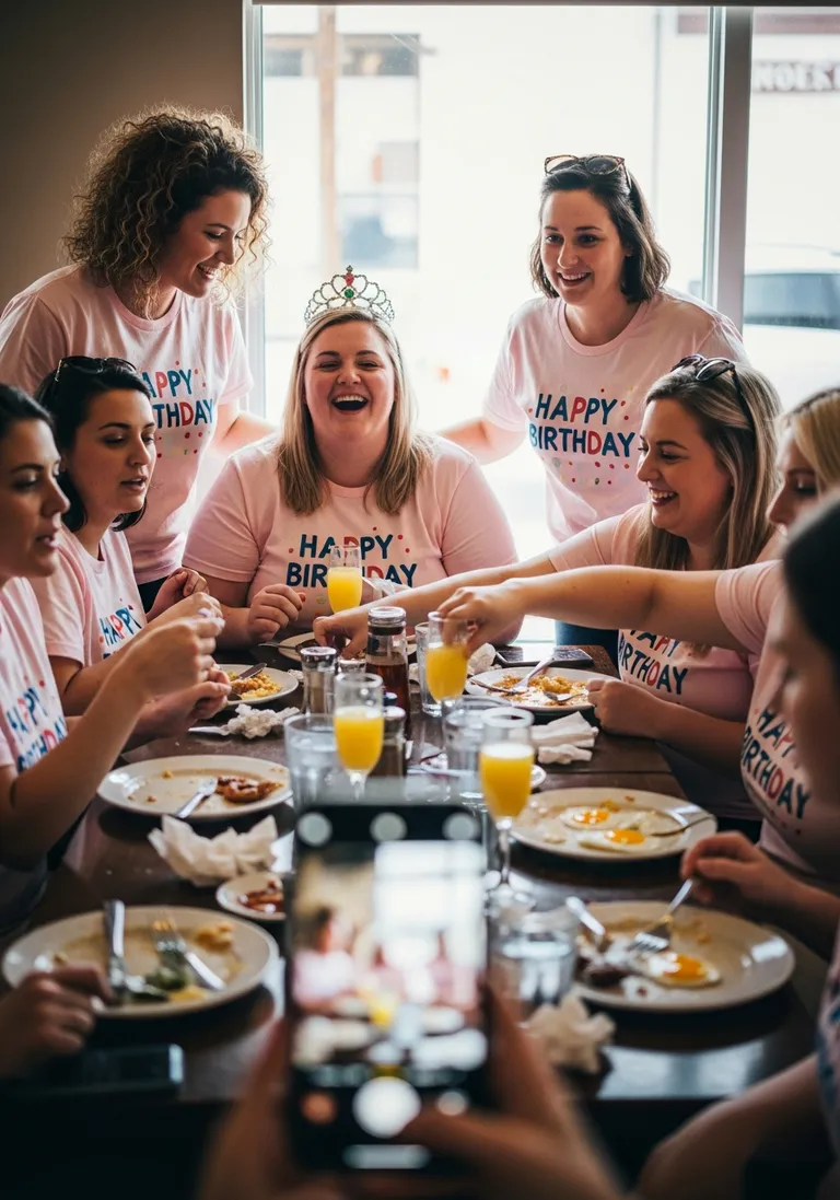 Birthday party custom shirts