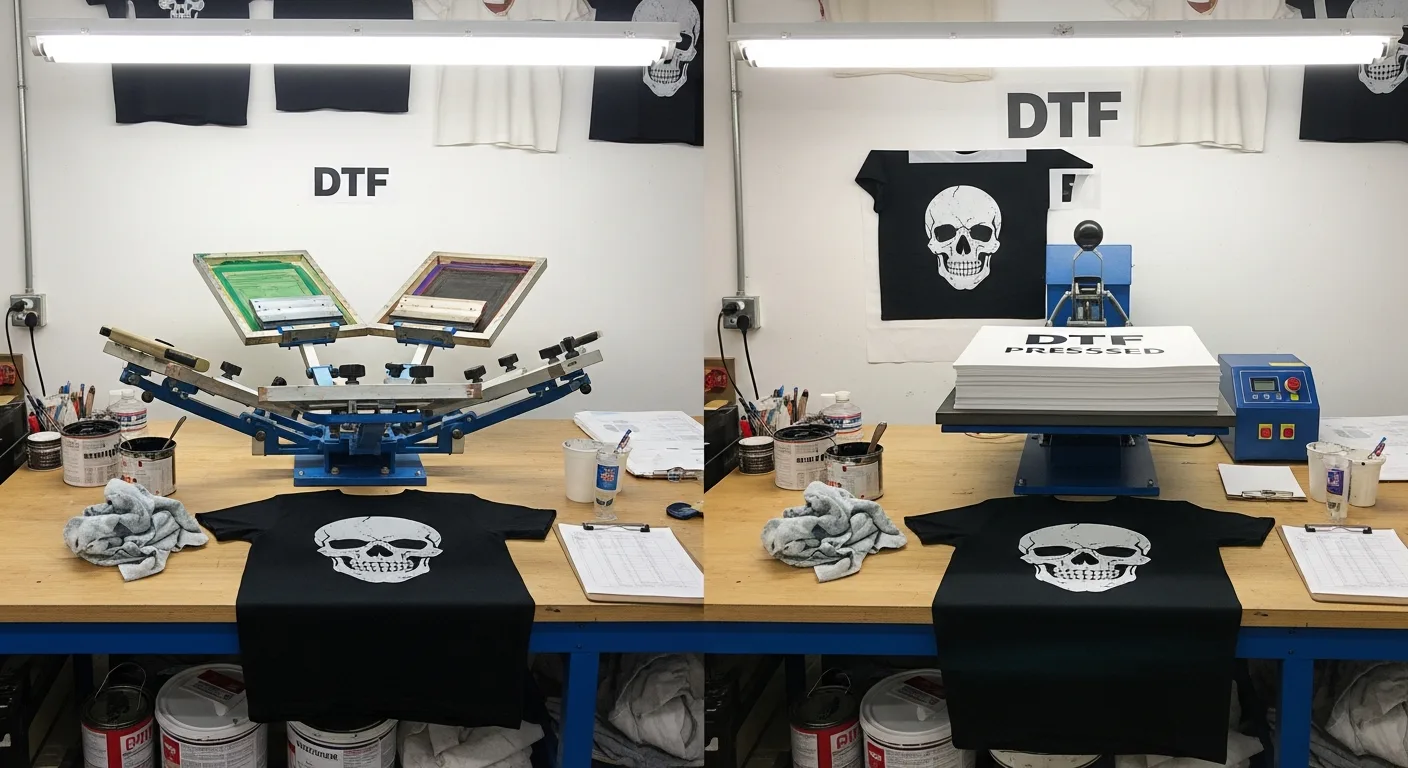 DTF vs Screen Printing: Complete Comparison
