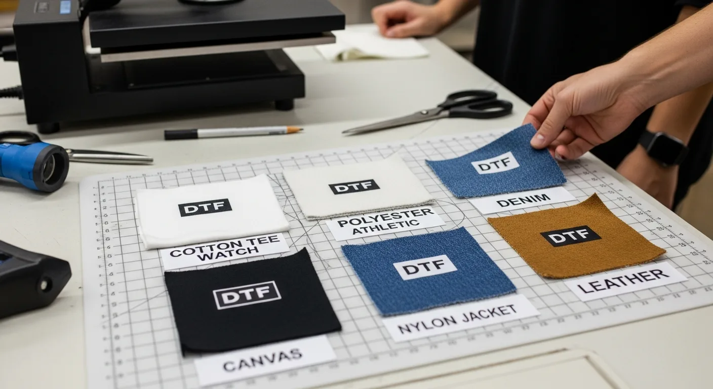 What Fabrics Work with DTF Transfers?