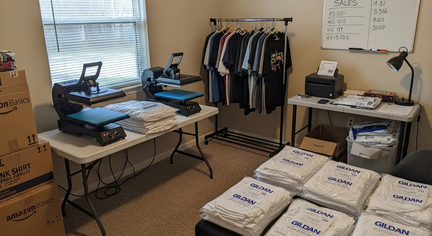 How to Start a Custom T-Shirt Business with DTF