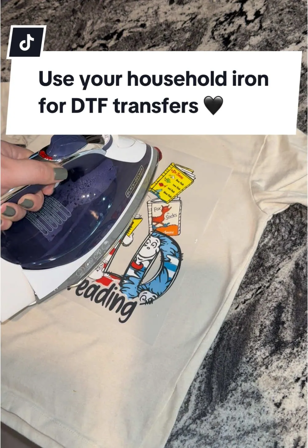 DTF transfer application tutorial